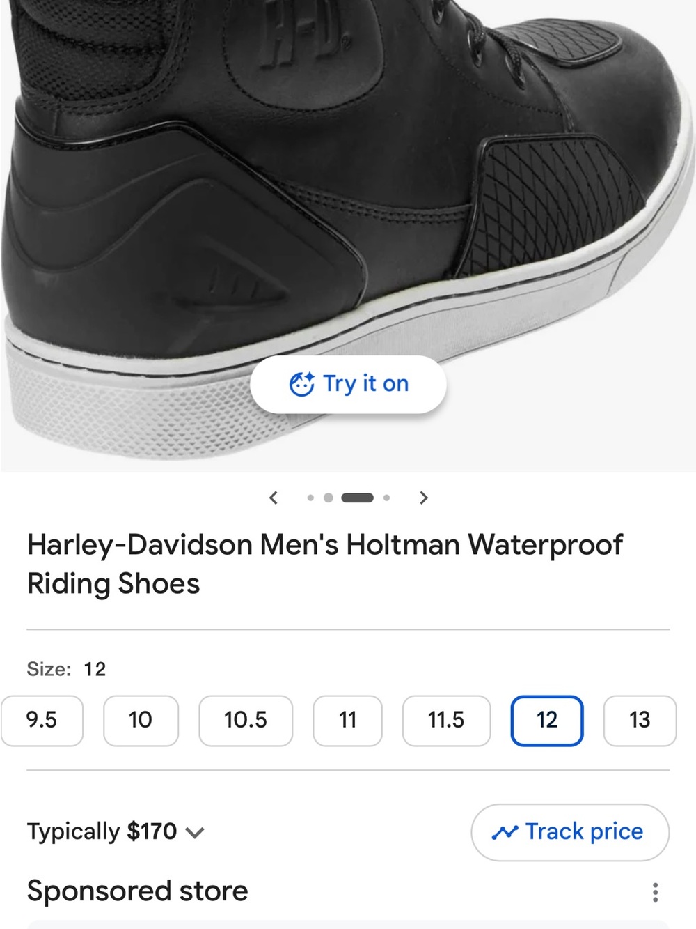 Harley Davidson motorcycle boots - Picture 12 of 12